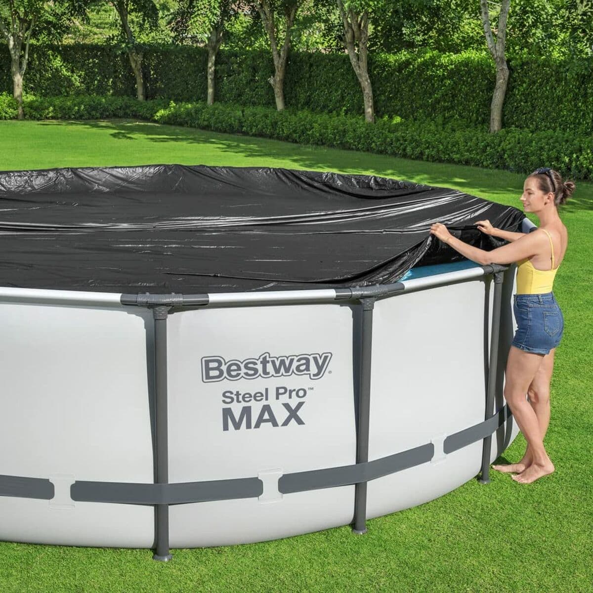 Bestway Cubierta Piscina PVC D457 cm Jardin 58038 - Image 9