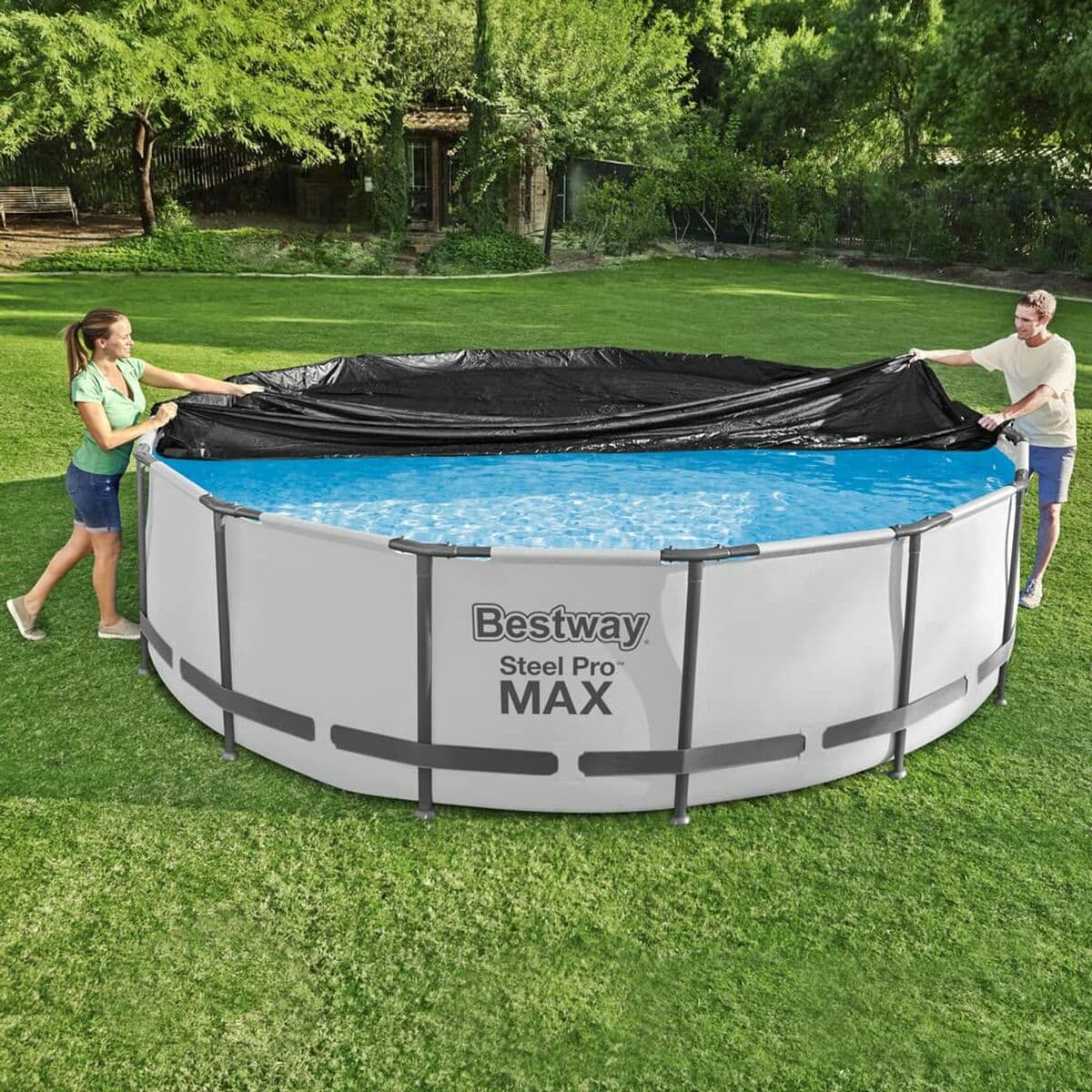 Bestway Cubierta Piscina PVC D457 cm Jardin 58038 - Image 11