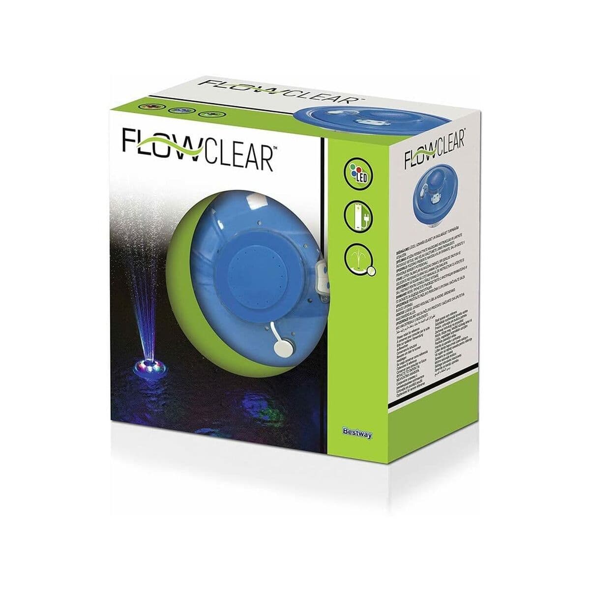 Bestway Luz Led Flotante Multicolor D18,5 cm Piscina y Jardin 58493 - Image 9