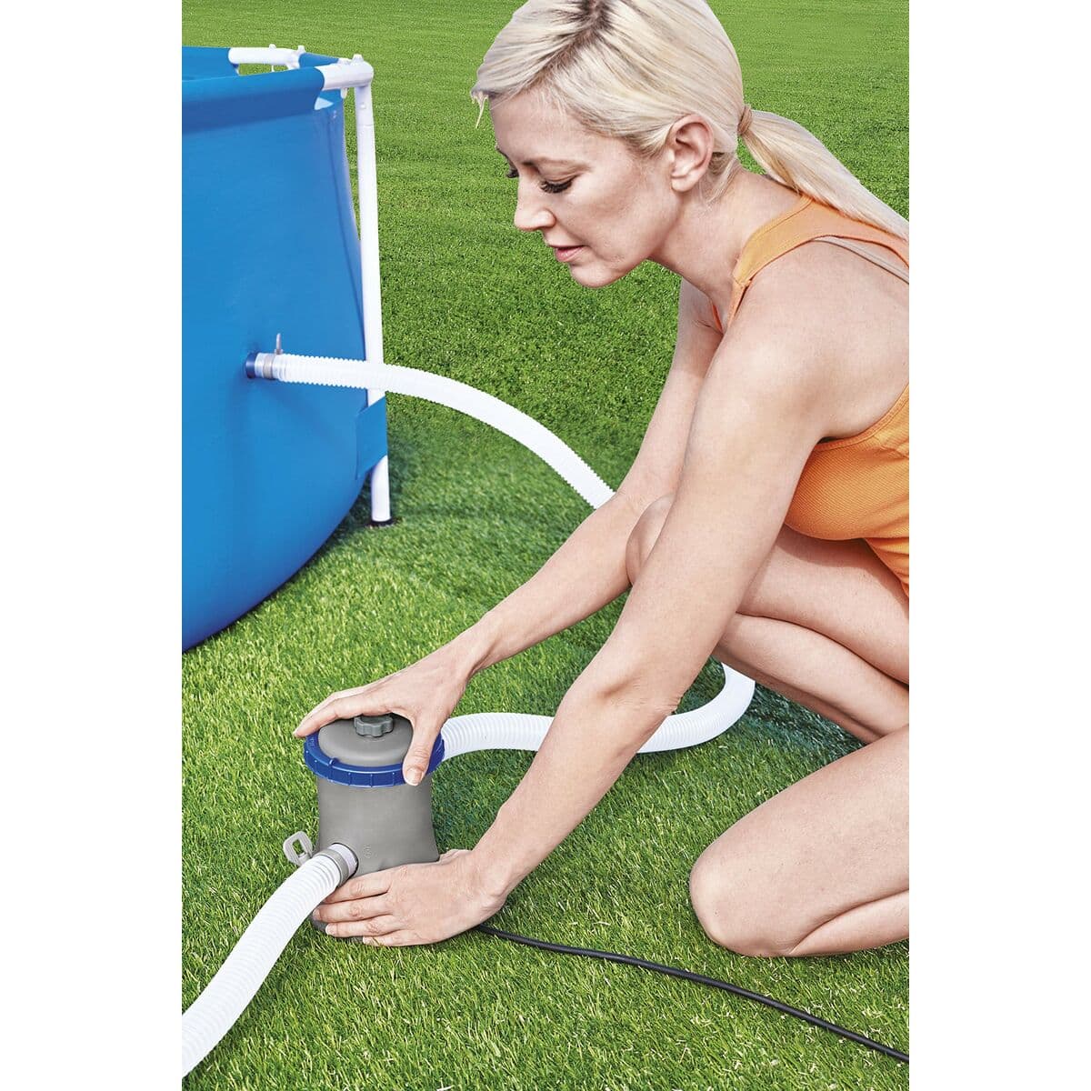 Bestway Depurador de Piscina 1249 Litros/Hora Jardin 58381 - Image 11