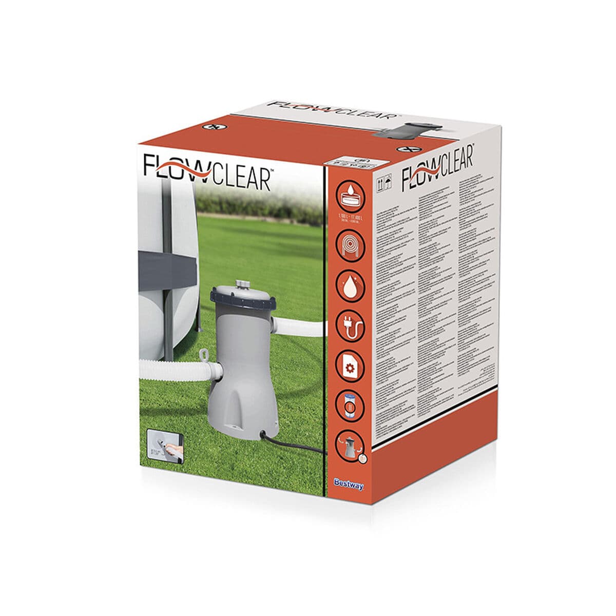 Bestway Depurador de Piscina 3028 Litros/Hora Jardin 58386 - Image 2