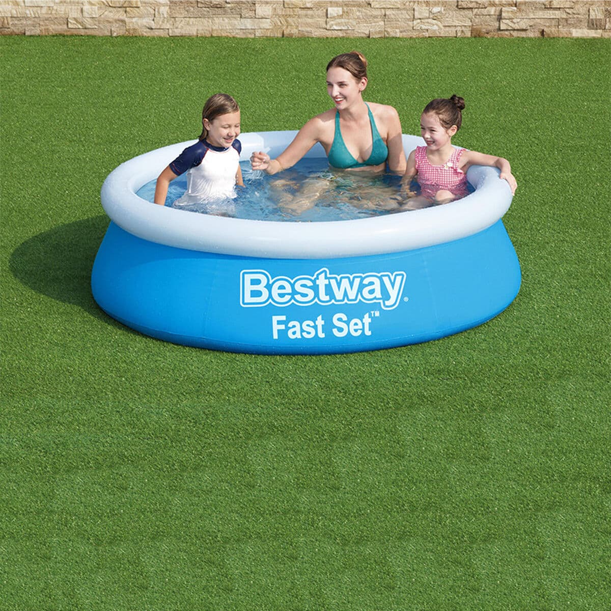Bestway Piscina Hinchable Adulto Aro 183x51 cm Jardin 57392 - Image 3