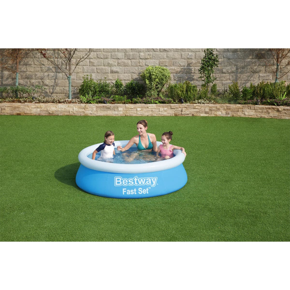 Bestway Piscina Hinchable Adulto Aro 183x51 cm Jardin 57392 - Image 5