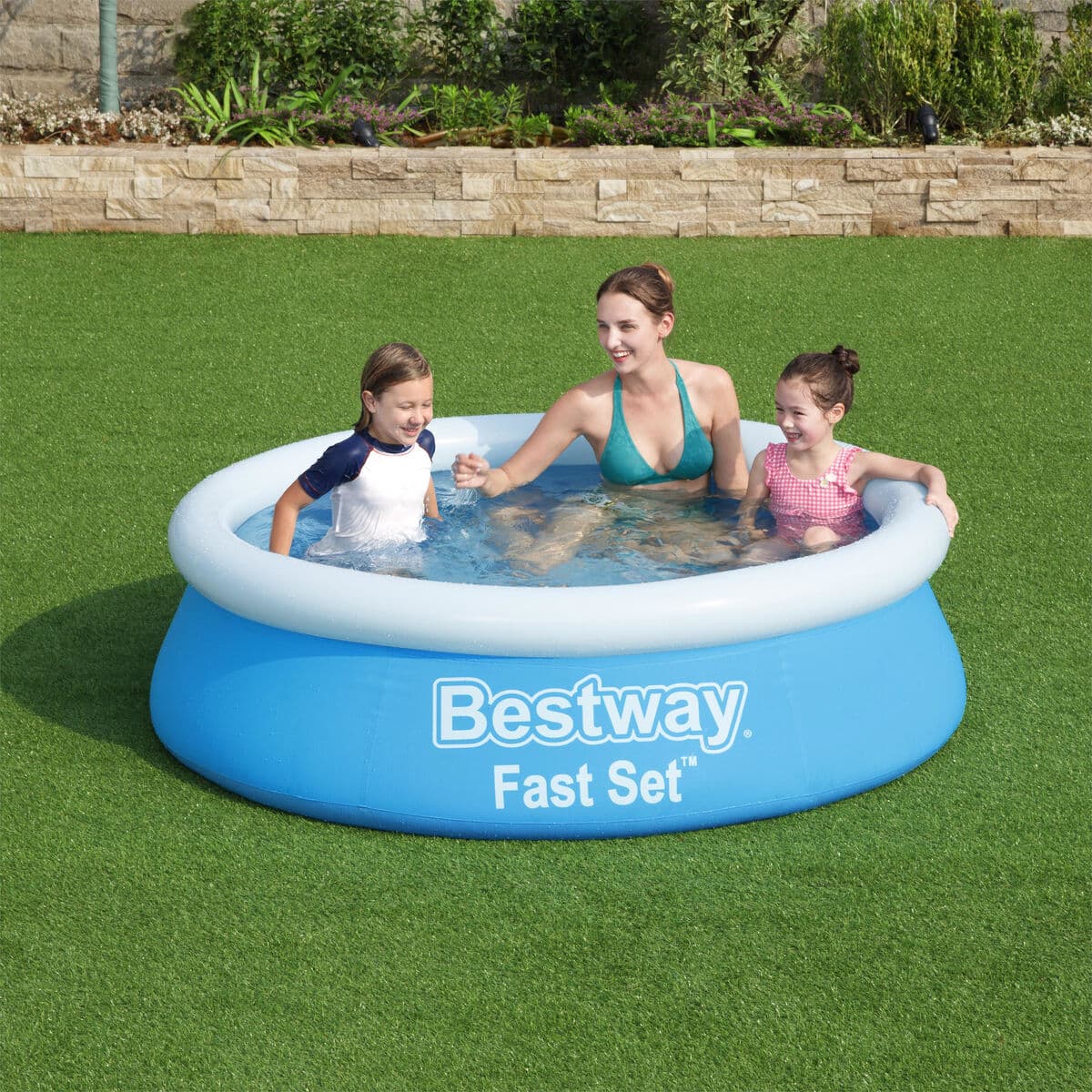 Bestway Piscina Hinchable Adulto Aro 183x51 cm Jardin 57392 - Image 11