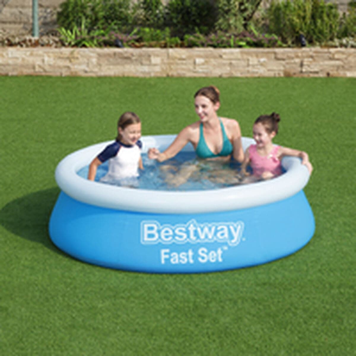 Bestway Piscina Hinchable Adulto Aro 183x51 cm Jardin 57392 - Image 13