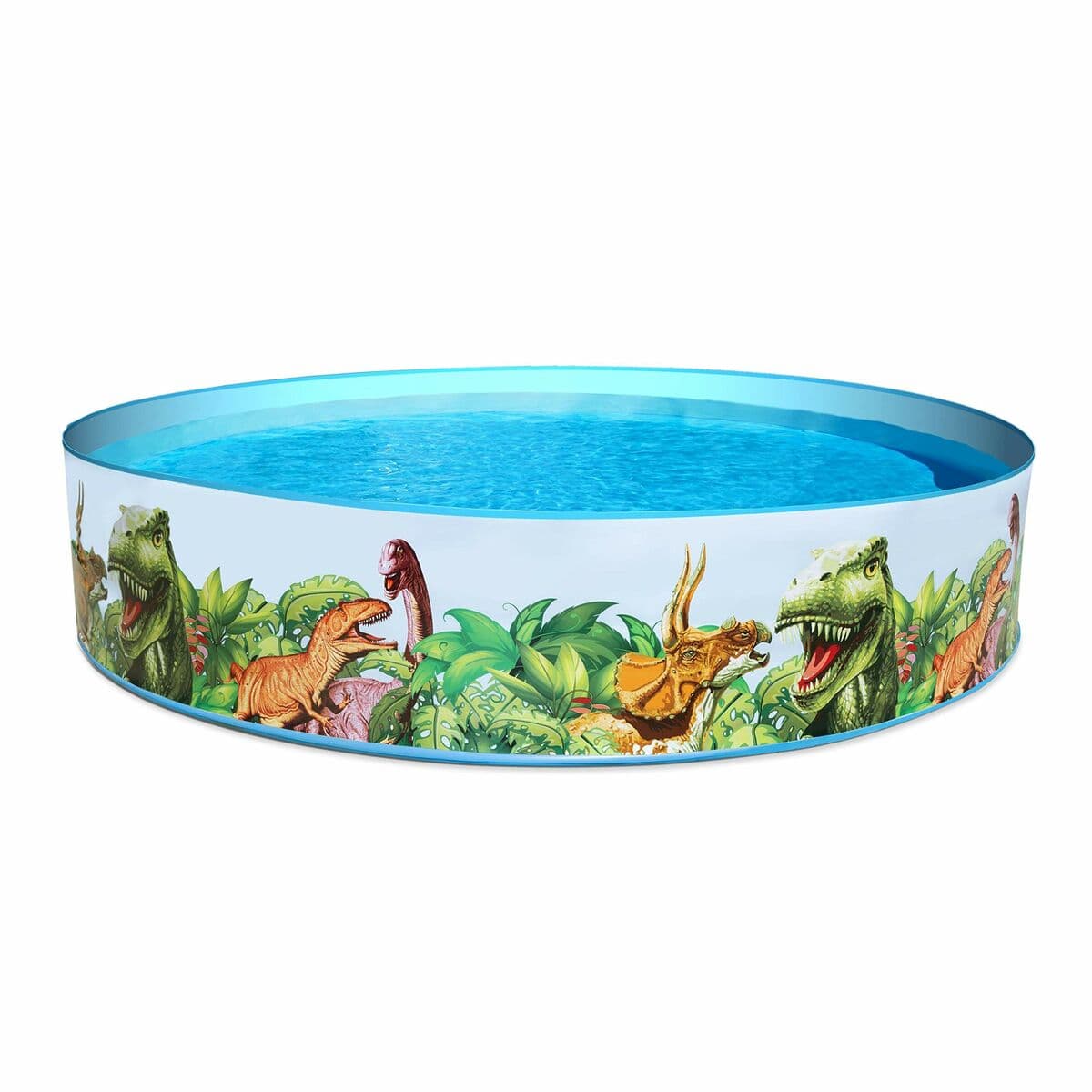 Bestway Styv Barn Pool PVC Dinosaurier 244x46 cm +3 År Trädgård 55001 - Image 5