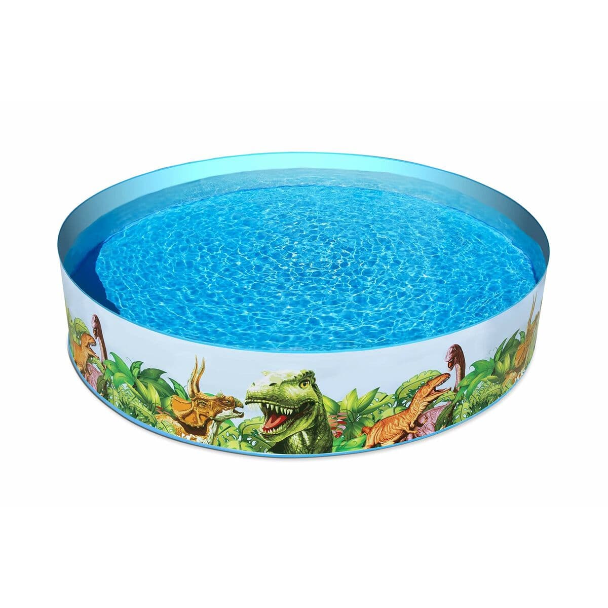 Bestway Styv Barn Pool PVC Dinosaurier 244x46 cm +3 År Trädgård 55001 - Image 15