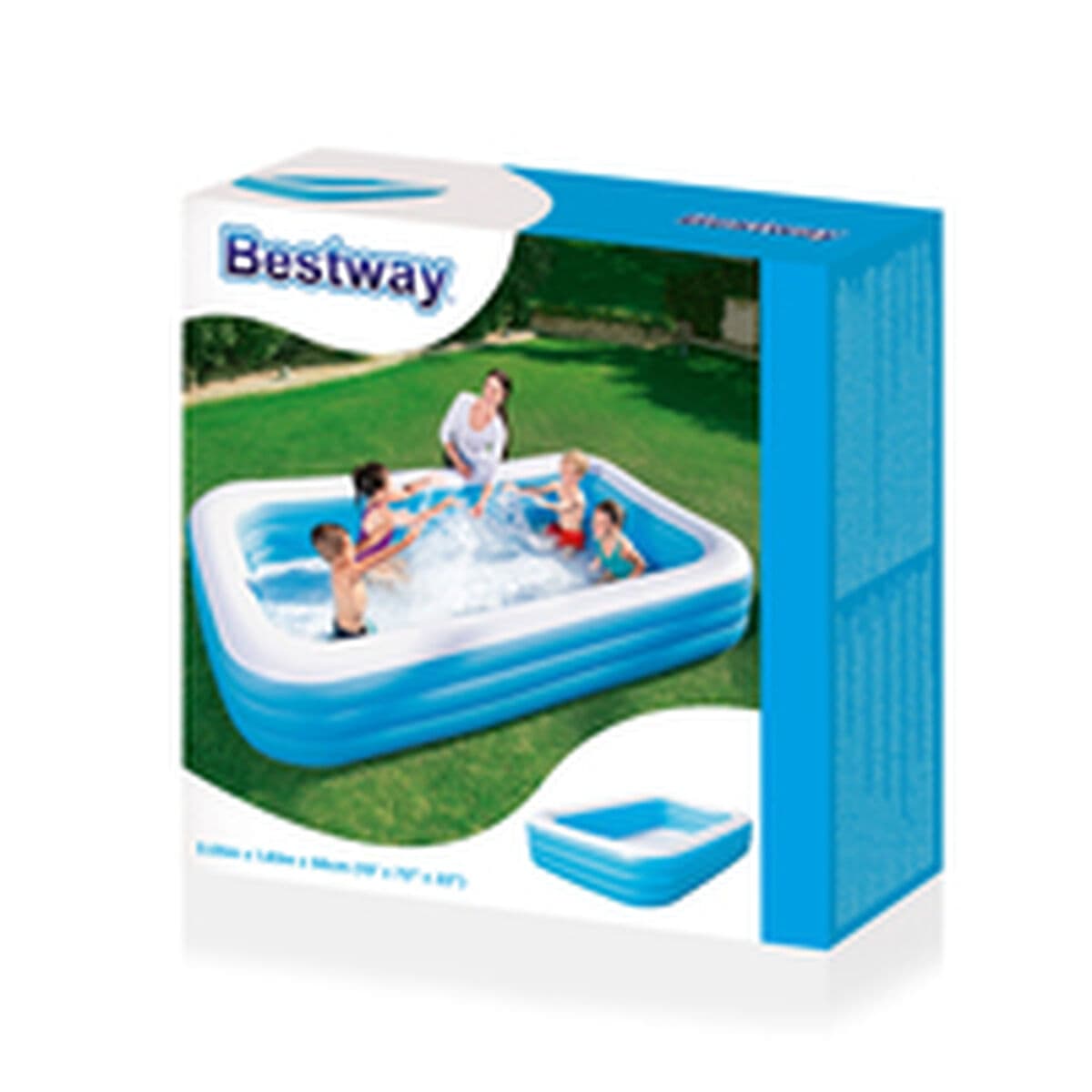Aufblasbares Planschbecken für Kinder Bestway Bunt 305 x 183 x 56 cm - Image 23