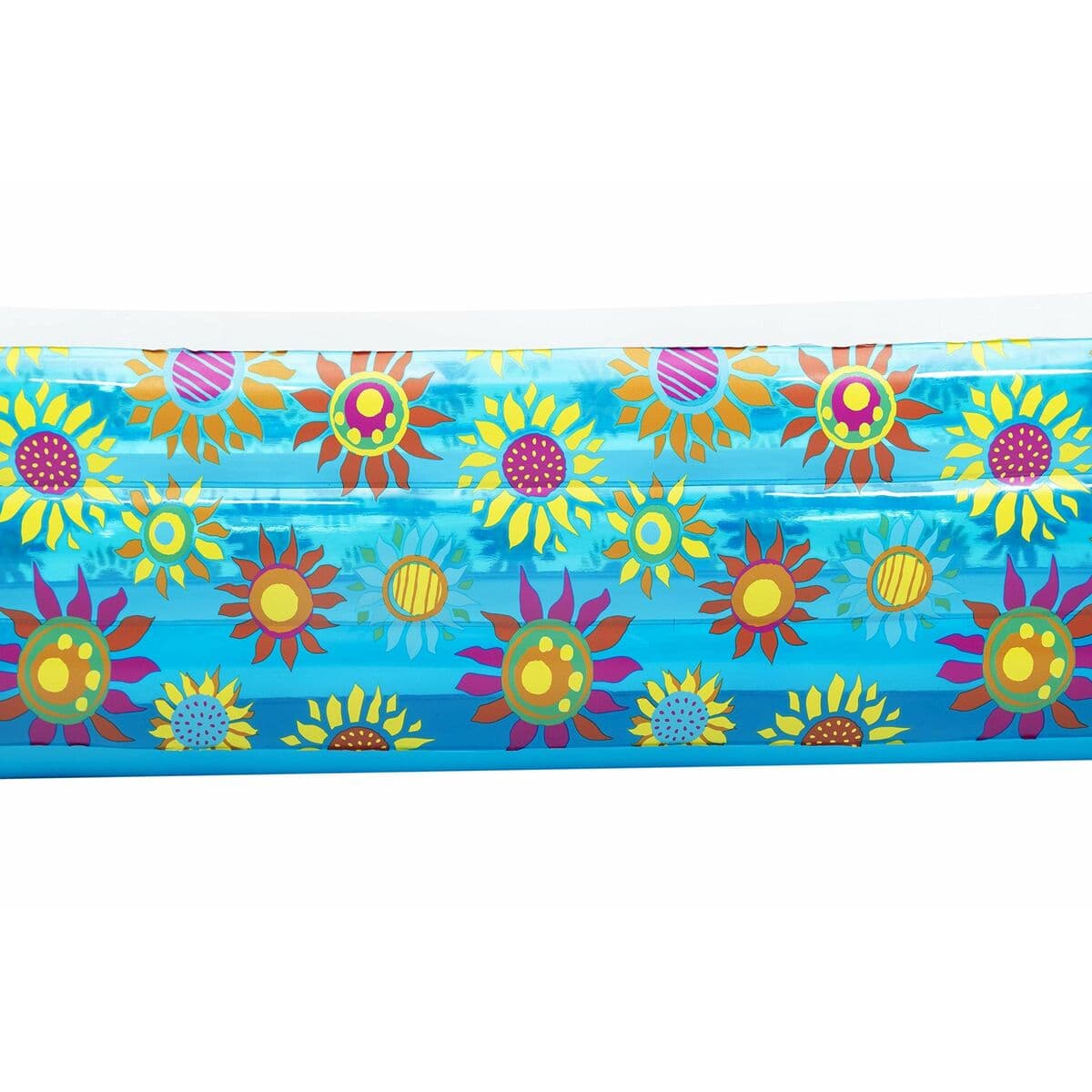 Bestway Uppblåsbar Pool 3 Kammare Floral 305x183x56 cm +6 År Trädgård 54121 - Image 9