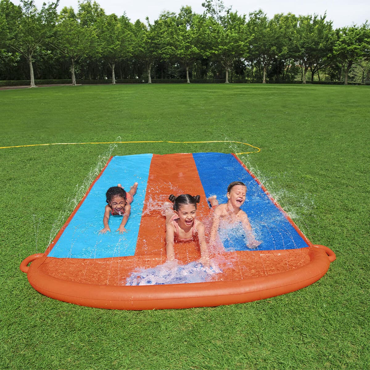 Bestway Pista Deslizante Triple 488x207,5 cm +3 Años Jardin 52329 - Image 3