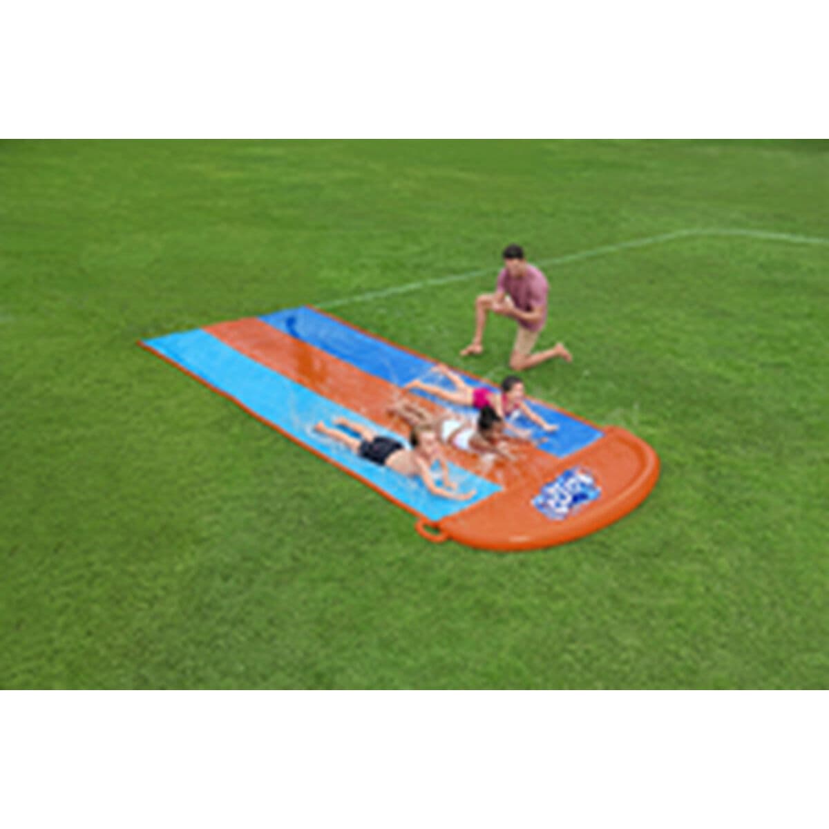 Bestway Pista Deslizante Triple 488x207,5 cm +3 Años Jardin 52329 - Image 7