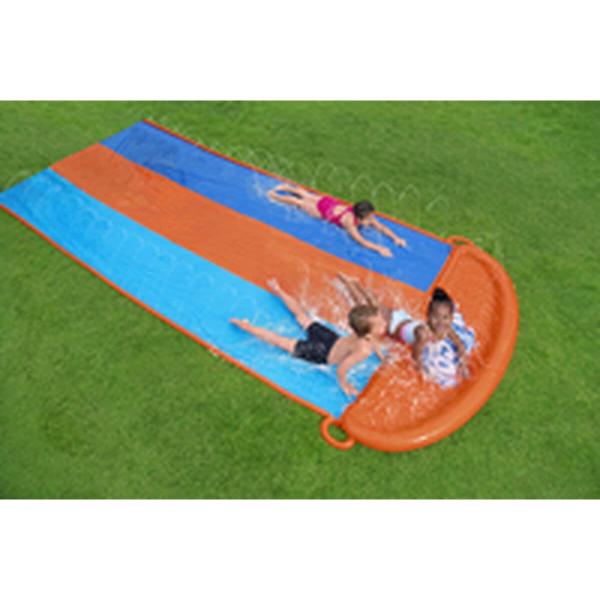 Bestway Pista Deslizante Triple 488x207,5 cm +3 Años Jardin 52329 - Image 9