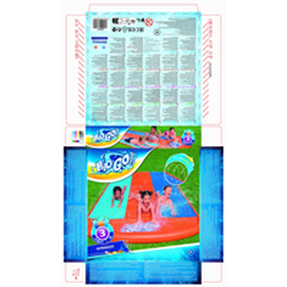 Bestway Pista Deslizante Triple 488x207,5 cm +3 Años Jardin 52329 - Image 11