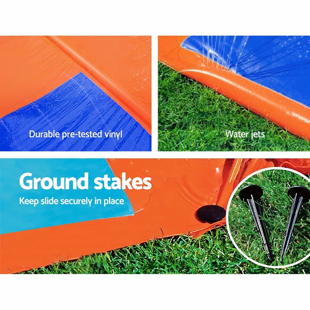 Bestway Pista Deslizante Triple 488x207,5 cm +3 Años Jardin 52329 - Image 10