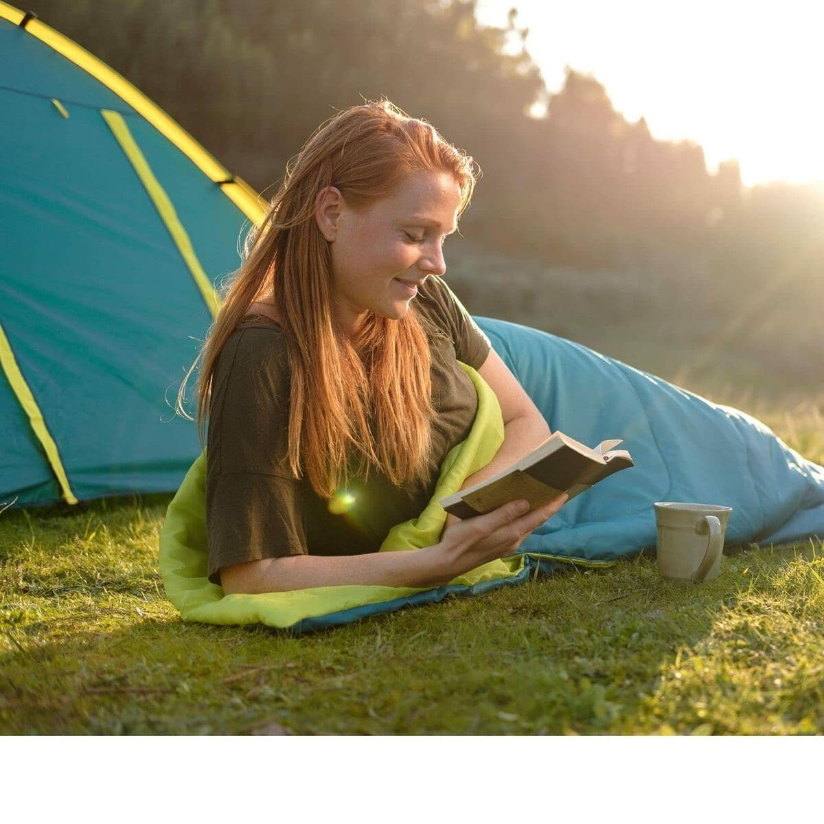 Bestway Saco de Dormir Polyester Temperatura 7 a -11 Grados Color Surtido 180x75 cm Camping 68099 - Image 9