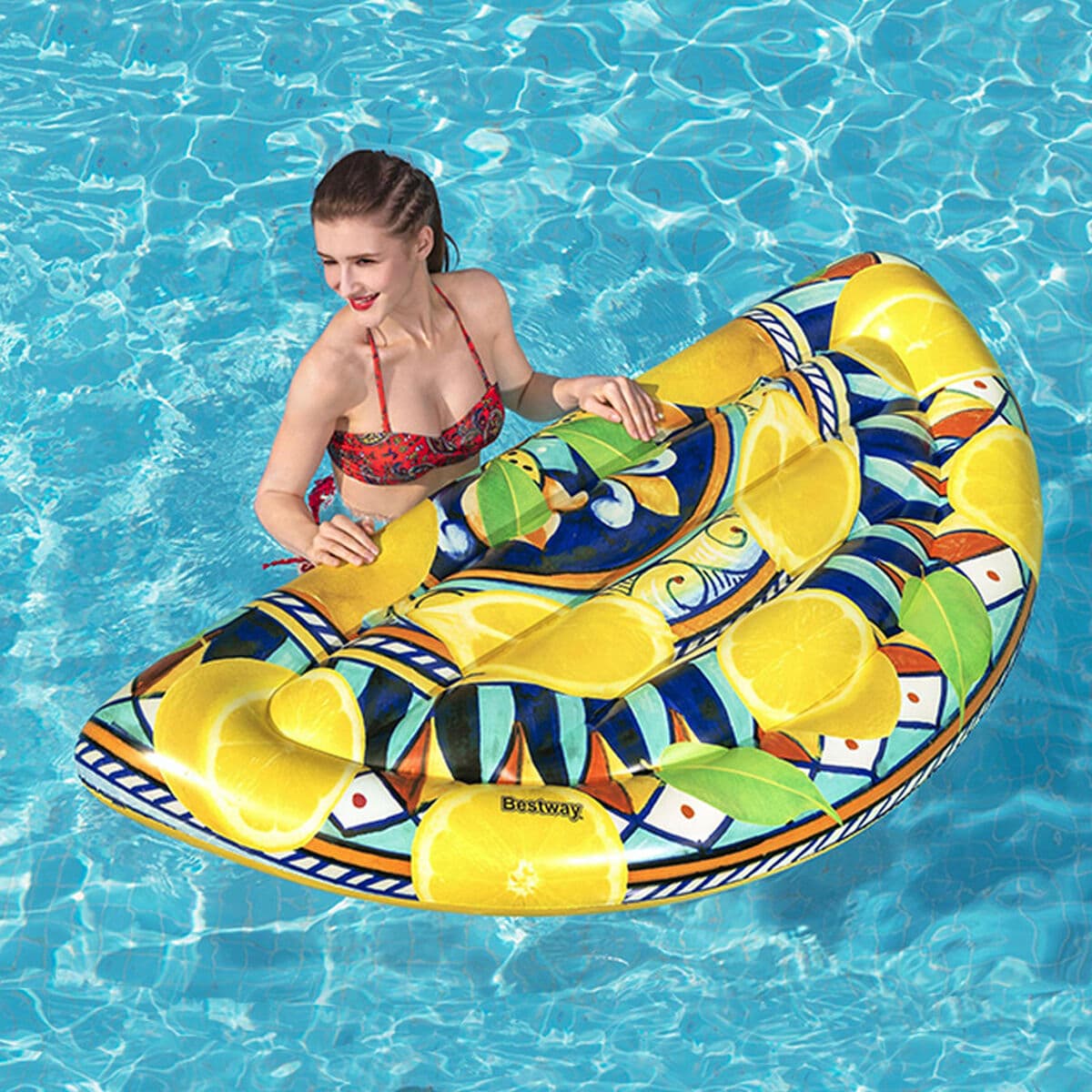 Bestway Colchoneta Hinchable Sicilia 171x89 cm Playa y Piscina 43364 - Image 3