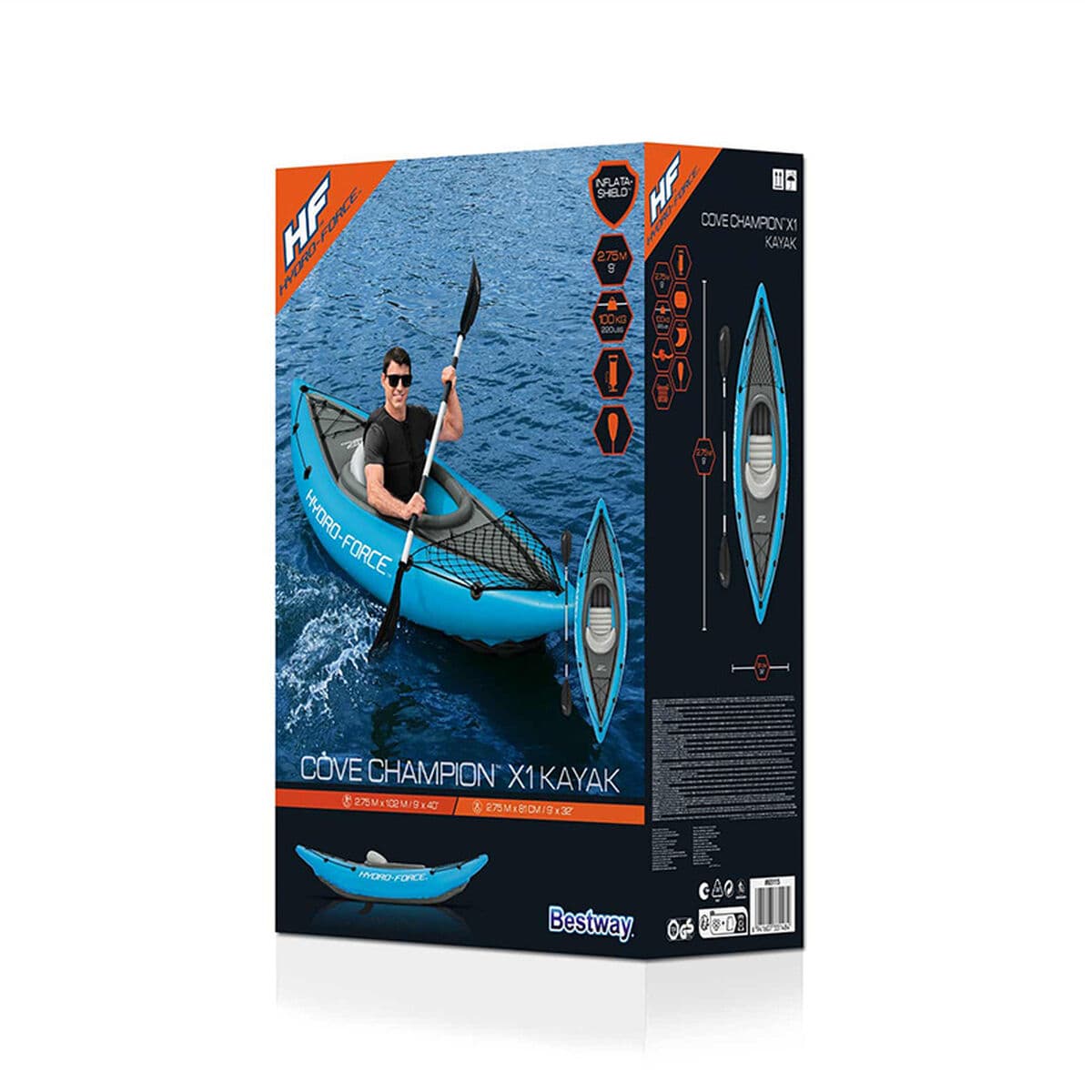 Bestway Kayak Individual Hidro-Force 275x102 cm Ocio 65115 - Image 4