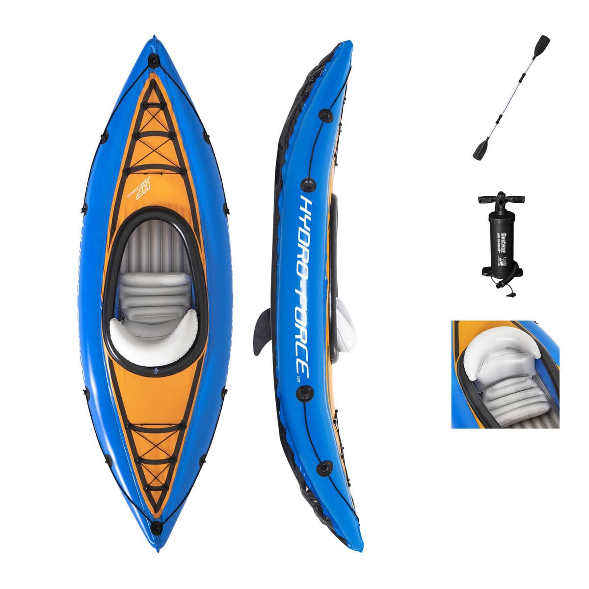 Bestway Kayak Individual Hidro-Force 275x102 cm Ocio 65115 - Image 6