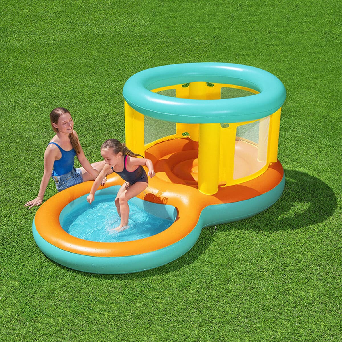 Bestway Piscina Hinchable Parque de Juegos Saltador 239x142x102 cm +3 a 6 Años Jardin 52385 - Image 3