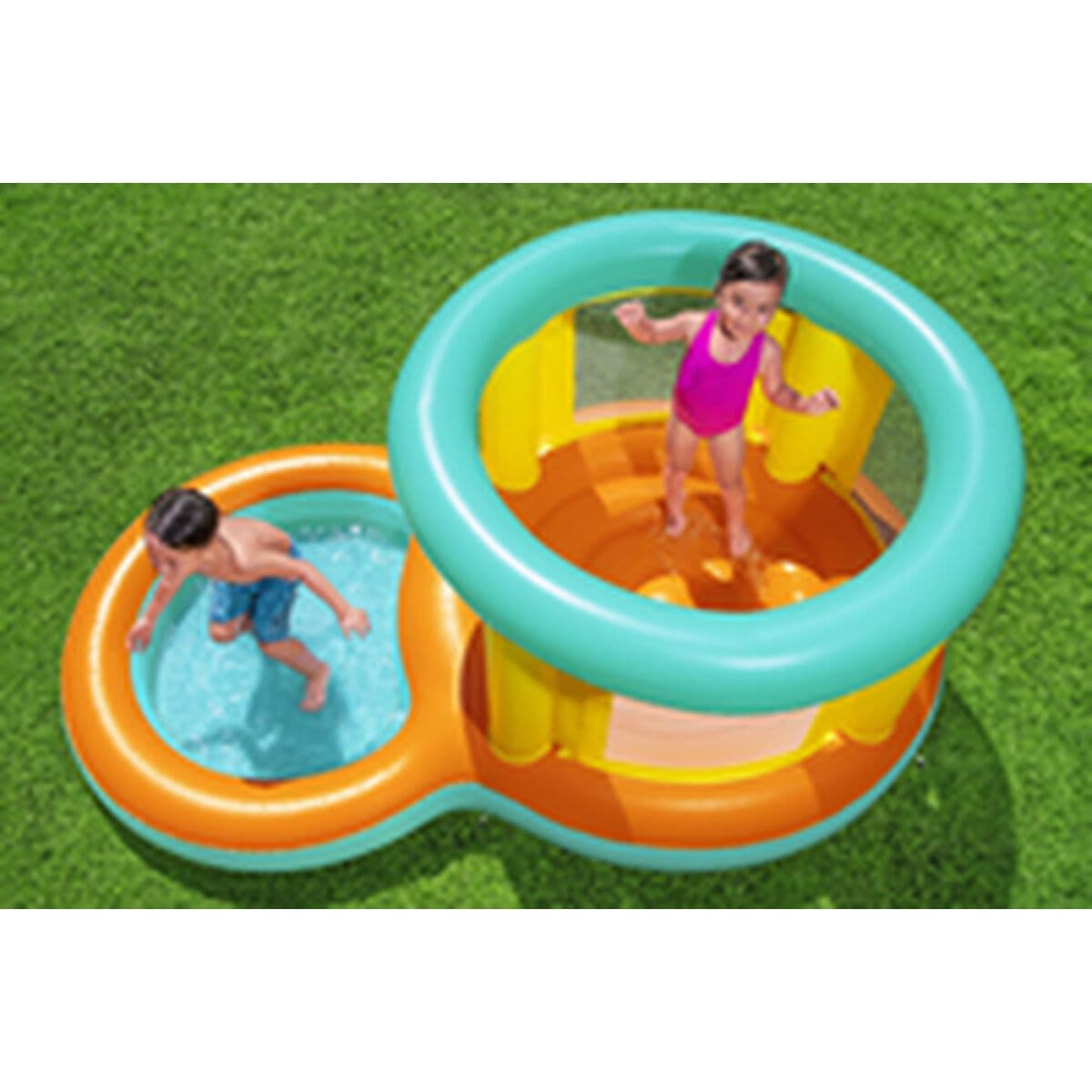 Bestway Piscina Hinchable Parque de Juegos Saltador 239x142x102 cm +3 a 6 Años Jardin 52385 - Image 8