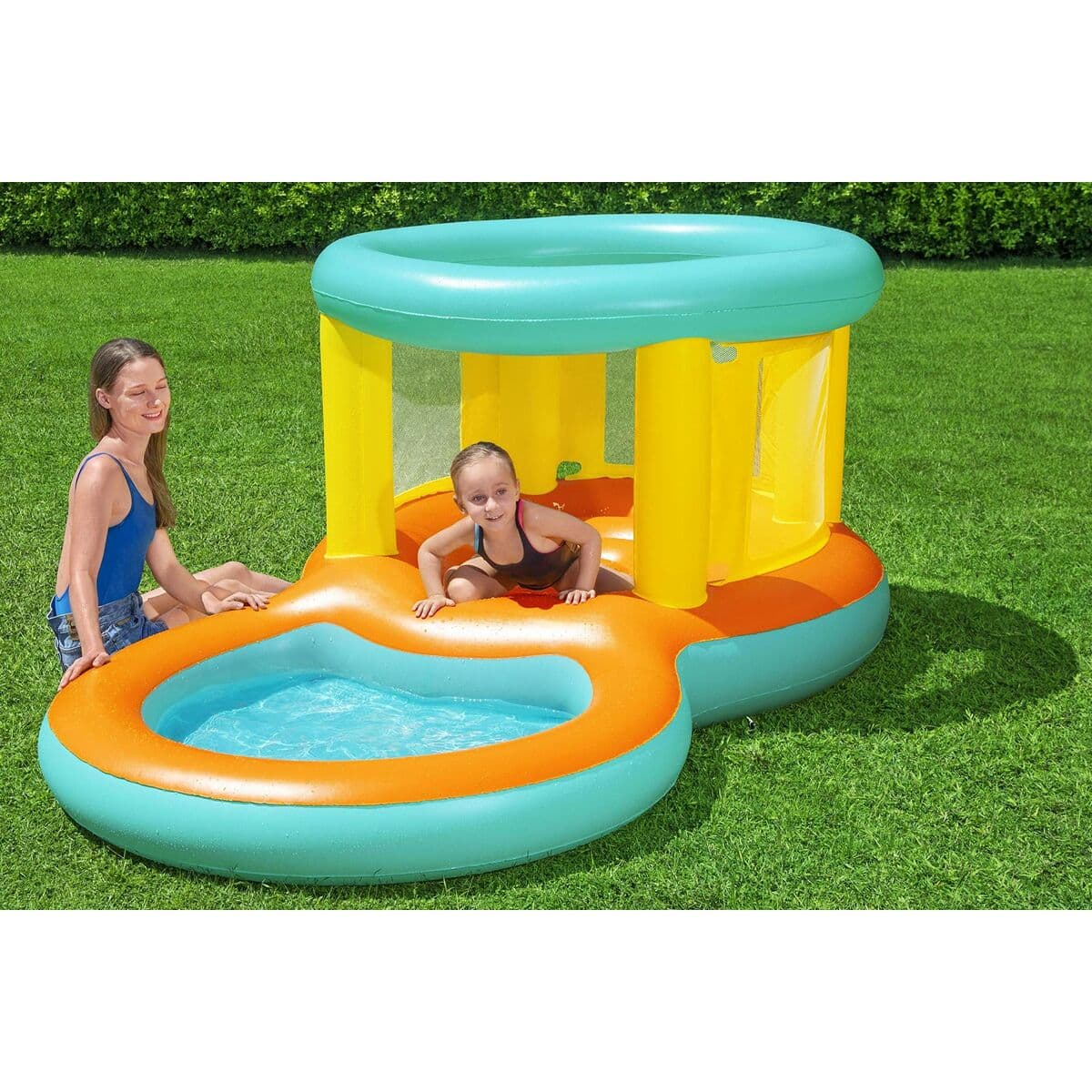 Bestway Piscina Hinchable Parque de Juegos Saltador 239x142x102 cm +3 a 6 Años Jardin 52385 - Image 5