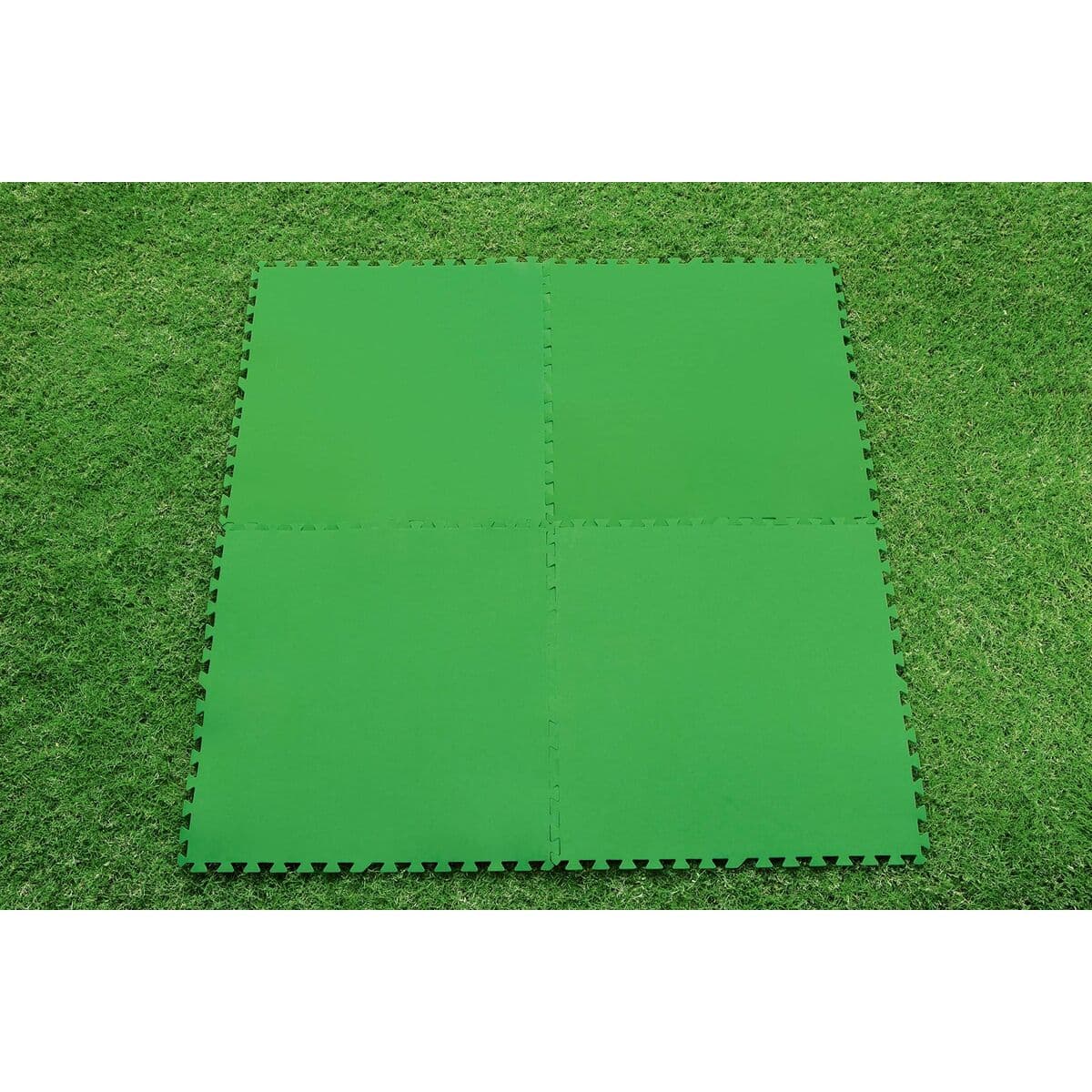 Bestway Suelo Piscina Foam Verde 9 Piezas 78x78 cm Jardin 58636 - Image 7