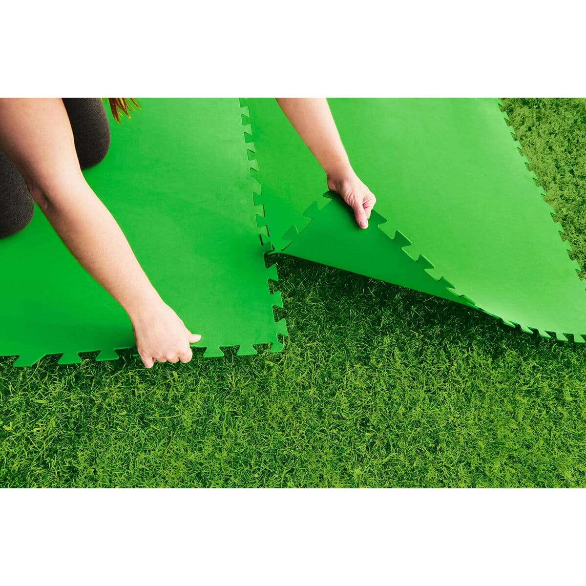 Bestway Suelo Piscina Foam Verde 9 Piezas 78x78 cm Jardin 58636 - Image 21