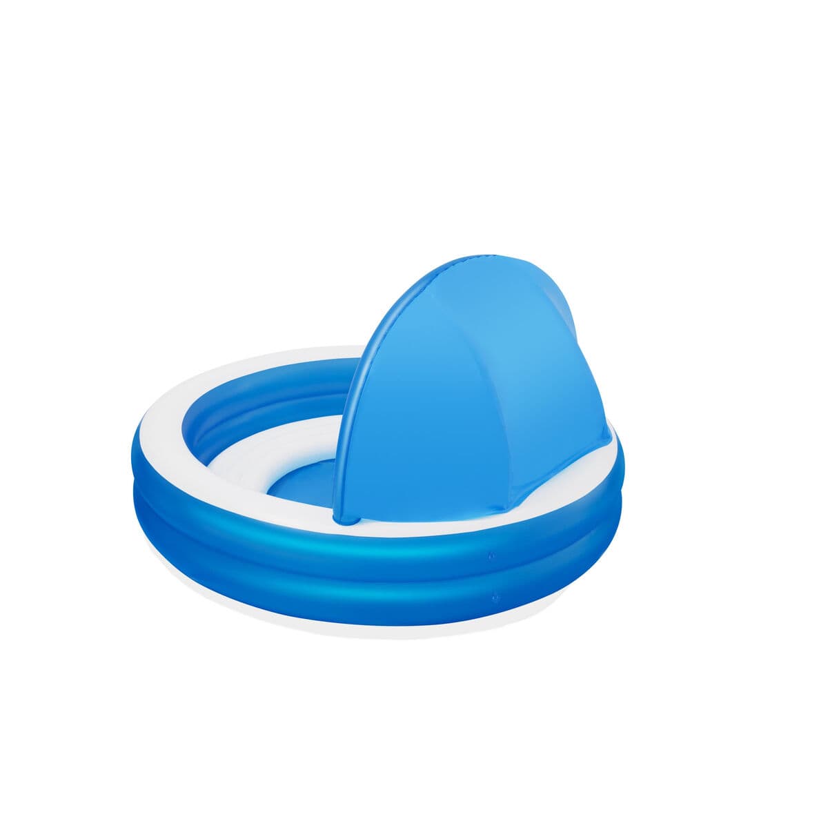 Bestway Uppblåsbar Pool 2 Kammare Parasoll 241x241x140 cm +6 År Trädgård 54337 - Image 16