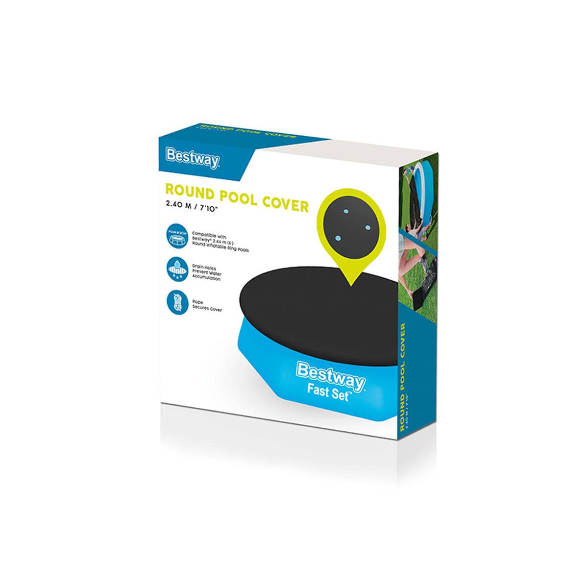 Bestway Cubierta Piscina PVC D244 cm Jardin 58032 - Image 2