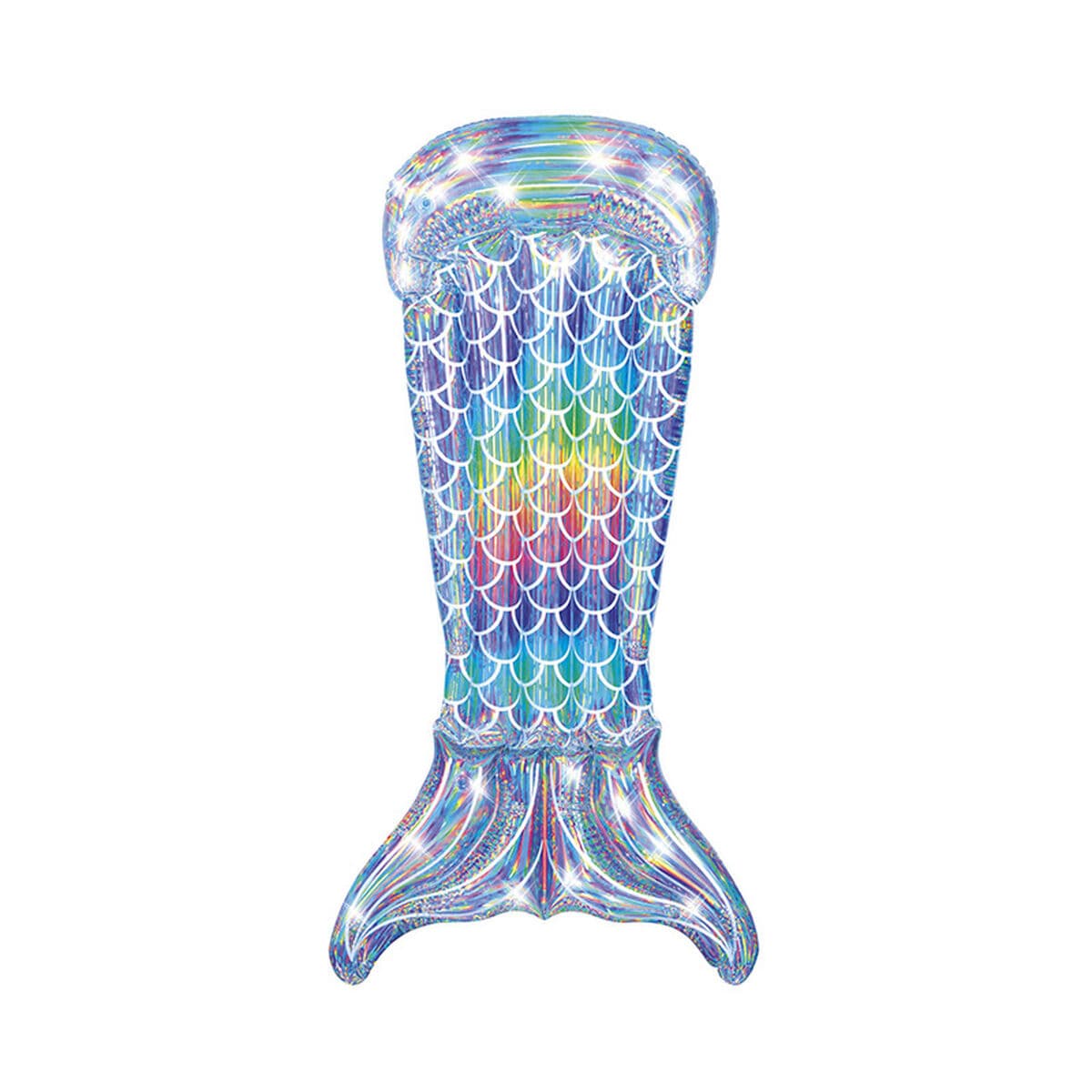 Bestway Colchoneta Hinchable Sirena Iridiscente 193x101 cm Playa y Piscina 43413