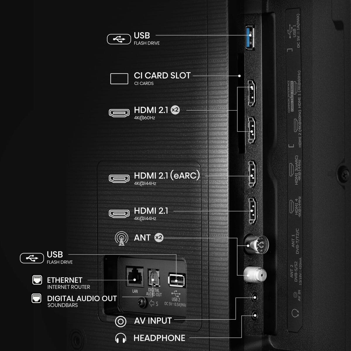 Smart TV Hisense 65E7Q PRO 4K Ultra HD 65" LED HDR D-LED QLED (Restauriert D) - Image 4