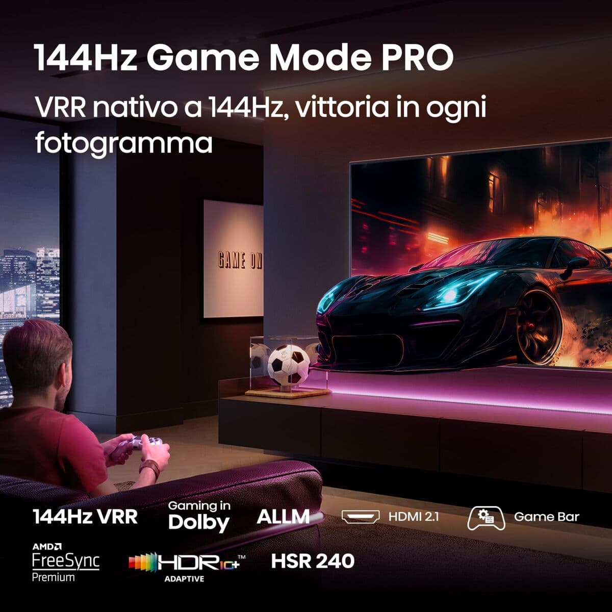 Smart TV Hisense 65E7Q PRO 4K Ultra HD 65" LED HDR D-LED QLED (Restauriert D) - Image 8