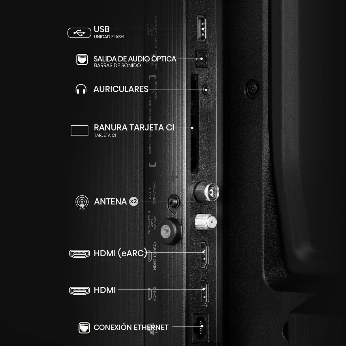 Smart TV Hisense 40A5Q 40" Full HD HDR HDR10 QLED - Image 16