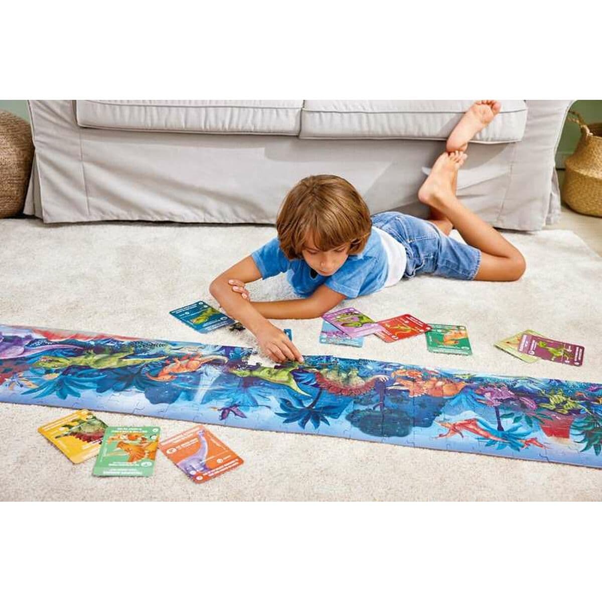 Puzzle Hape 150 x 30 cm 150 x 30 x 0,2 cm Dinosaurio 200 Piezas - Image 2