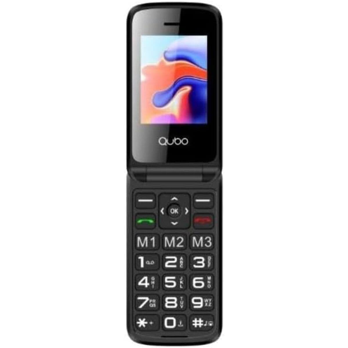 Mobilusis telefonas vyresnio amžiaus žmonėms Qubo Qubo X-247 2,4” QVGA - Image 2