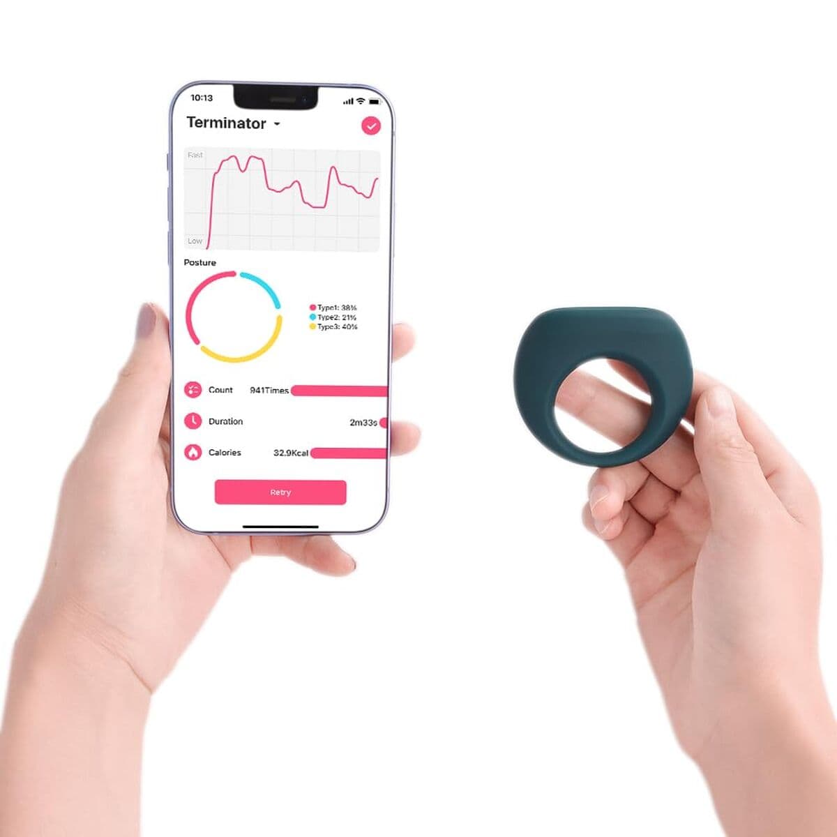 Anillo para el Pene Magic Motion Verde - Image 11