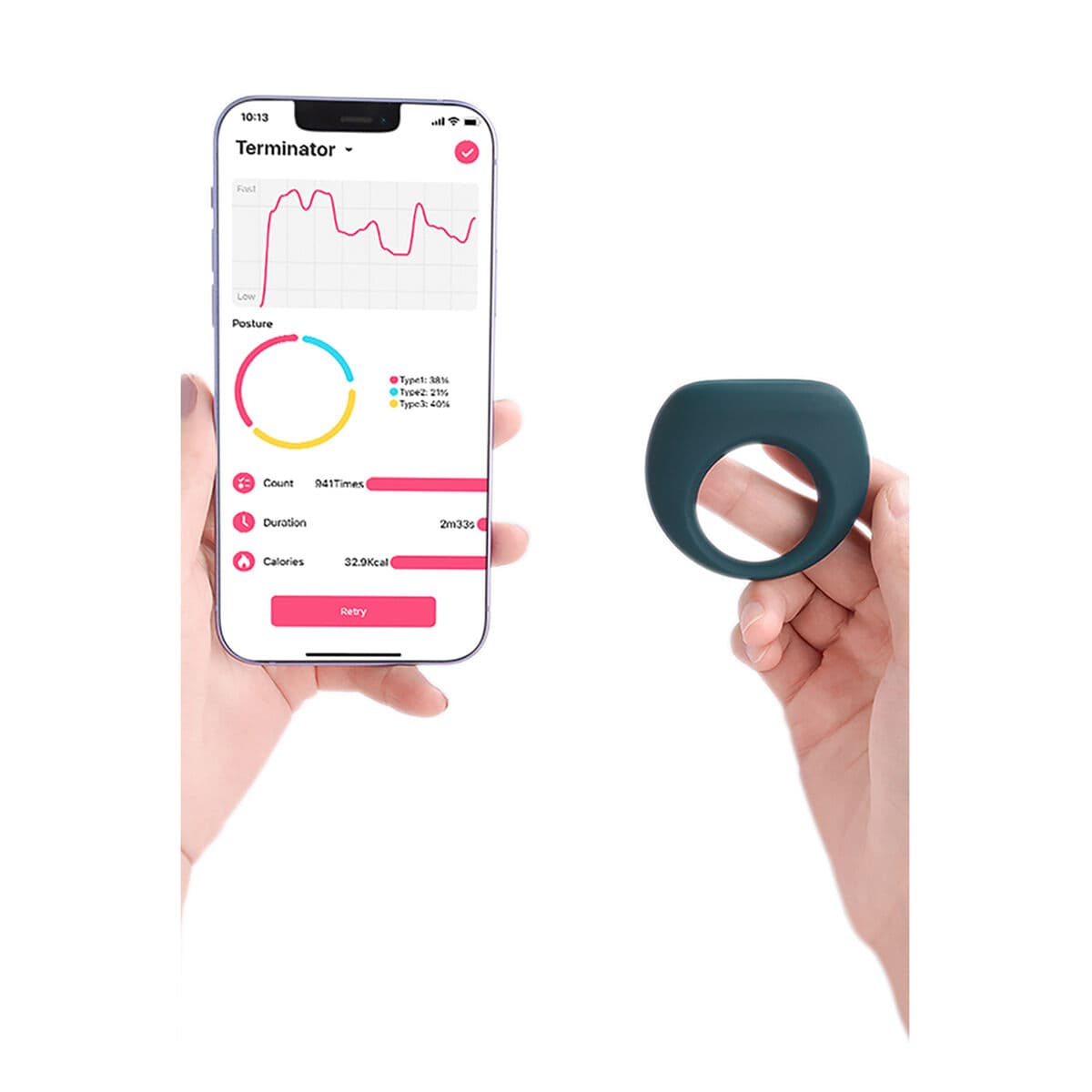 Anillo para el Pene Magic Motion Verde - Image 15