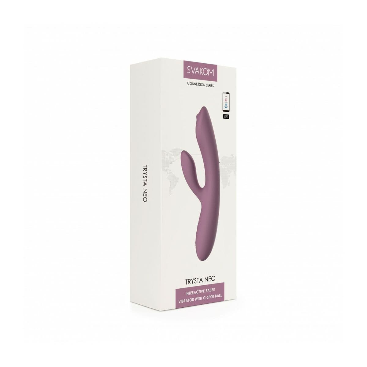 Dual Stimulationsvibrator Svakom Lila - Image 2