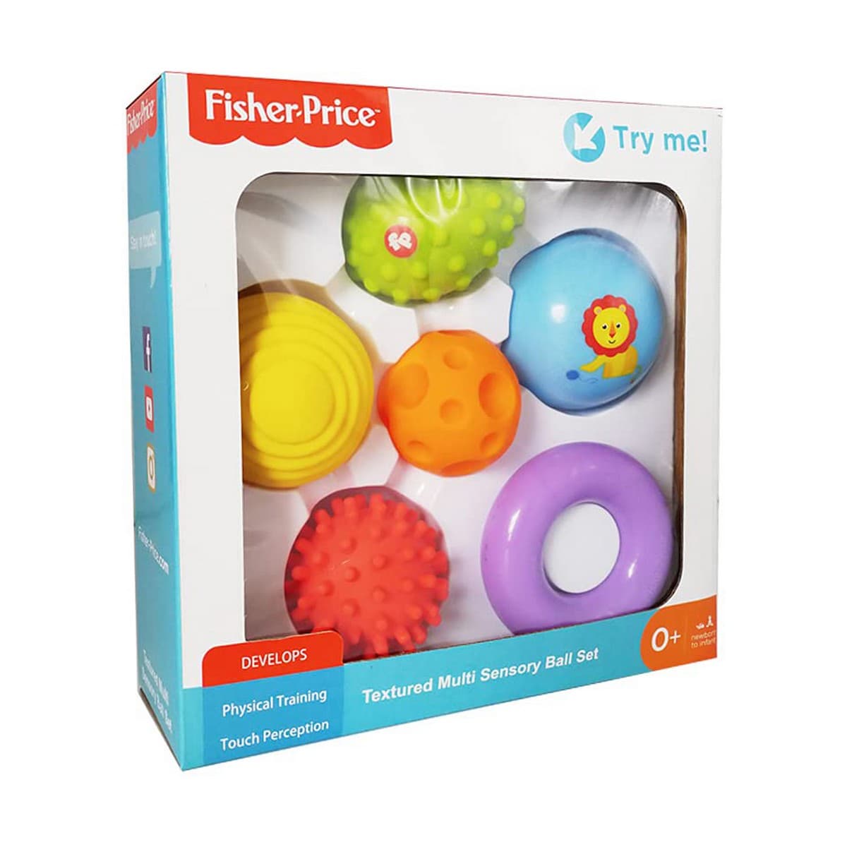 Brinquedo de bebé Fisher-Price Multicolor 6 Peças - Image 2