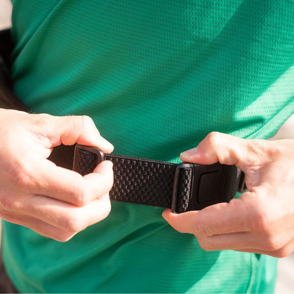 Waterfly Bauchtasche Running Sport 3.0 Schwarz Unisex Lycra 1L mit Reflektoren - Image 13