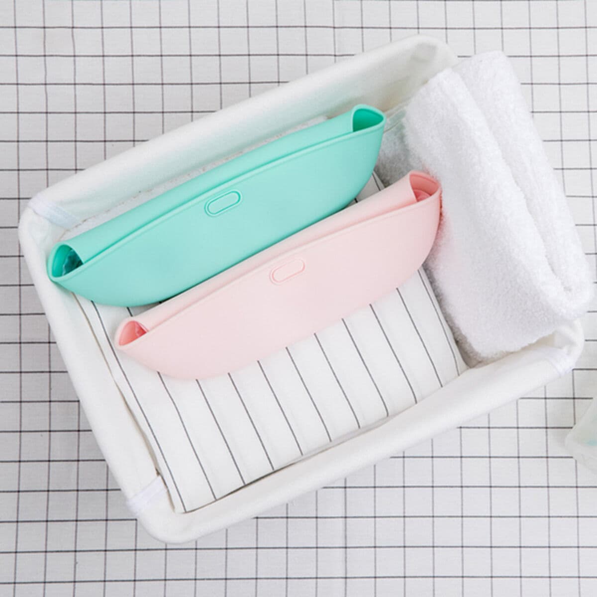 Babero Plegable Easy Rosa claro - Image 5