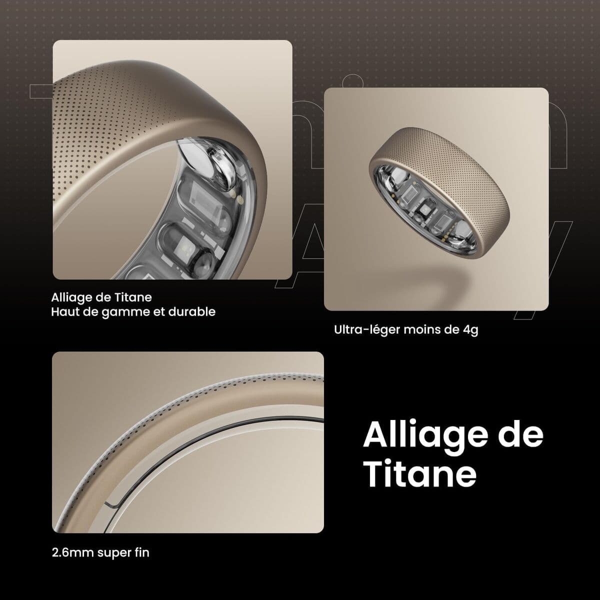 Smarter Ring Amazfit HELIO RING W2321GL1N Grau Titan - Image 12