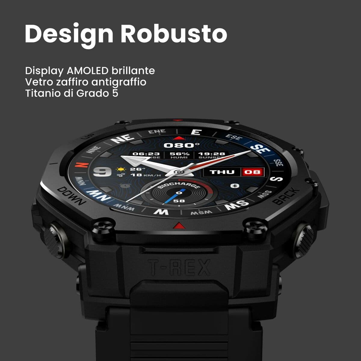 Montre intelligente Amazfit W2443EU1N Noir 1,5" - Image 7