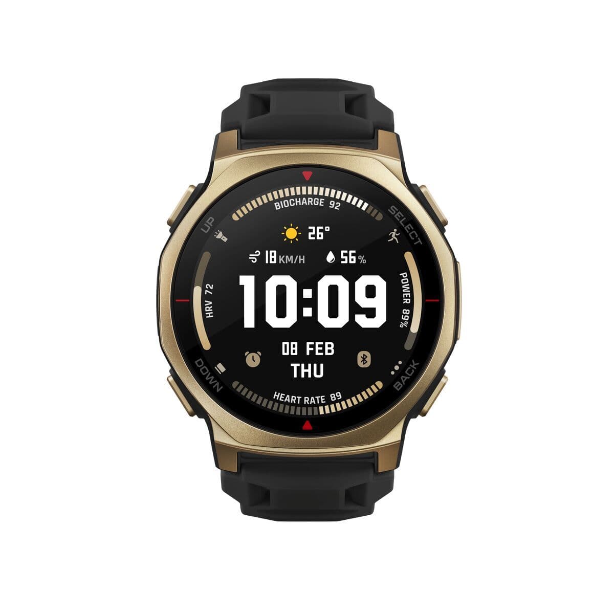 Smartwatch Amazfit W2548GL1N Negru Auriu* Ø 44 mm - Image 11