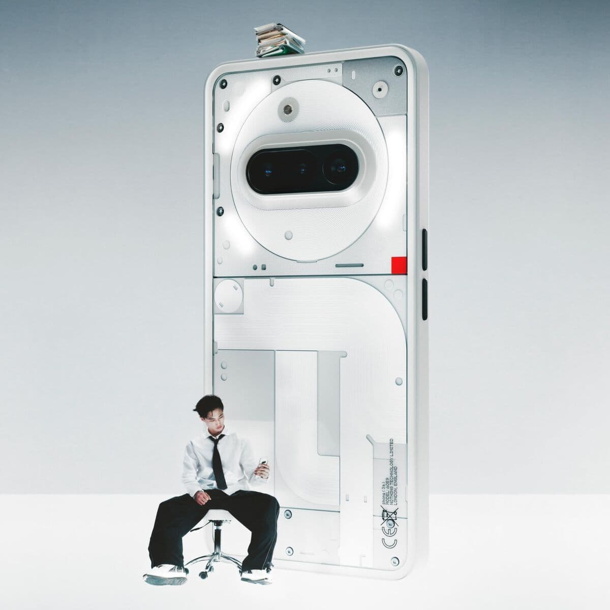 Smartphone Nothing PHONE(3A) 6,77" 8 GB RAM 128 GB Bianco - Image 16