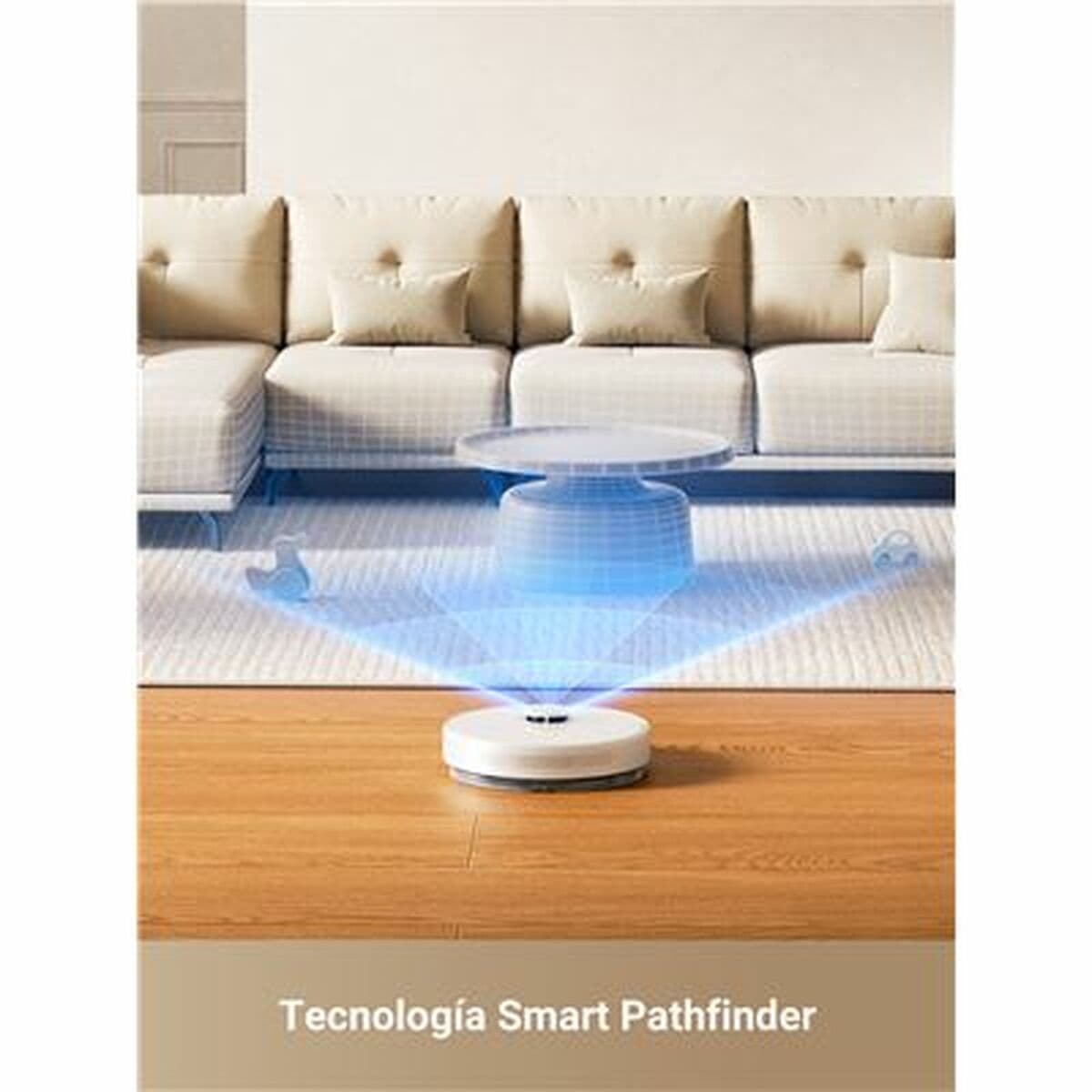 Dreame Robotdammsugare och Mopp D10 PLUS GEN 2 6000Pa LiDAR 5200mAh Vit - Image 5