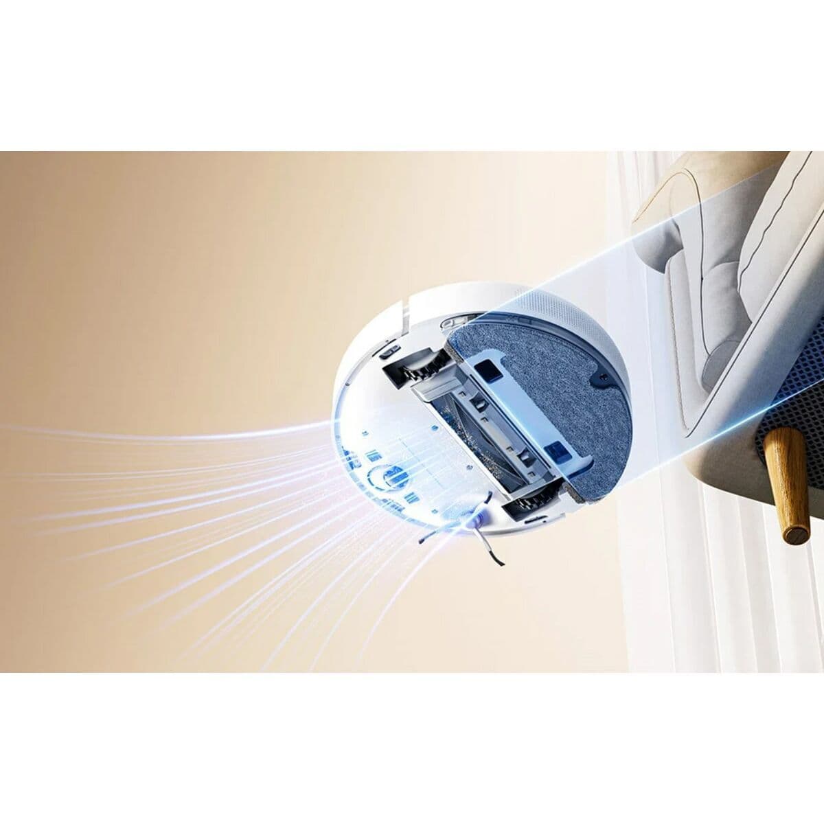 Dreame Robotdammsugare och Mopp D10 PLUS GEN 2 6000Pa LiDAR 5200mAh Vit - Image 49