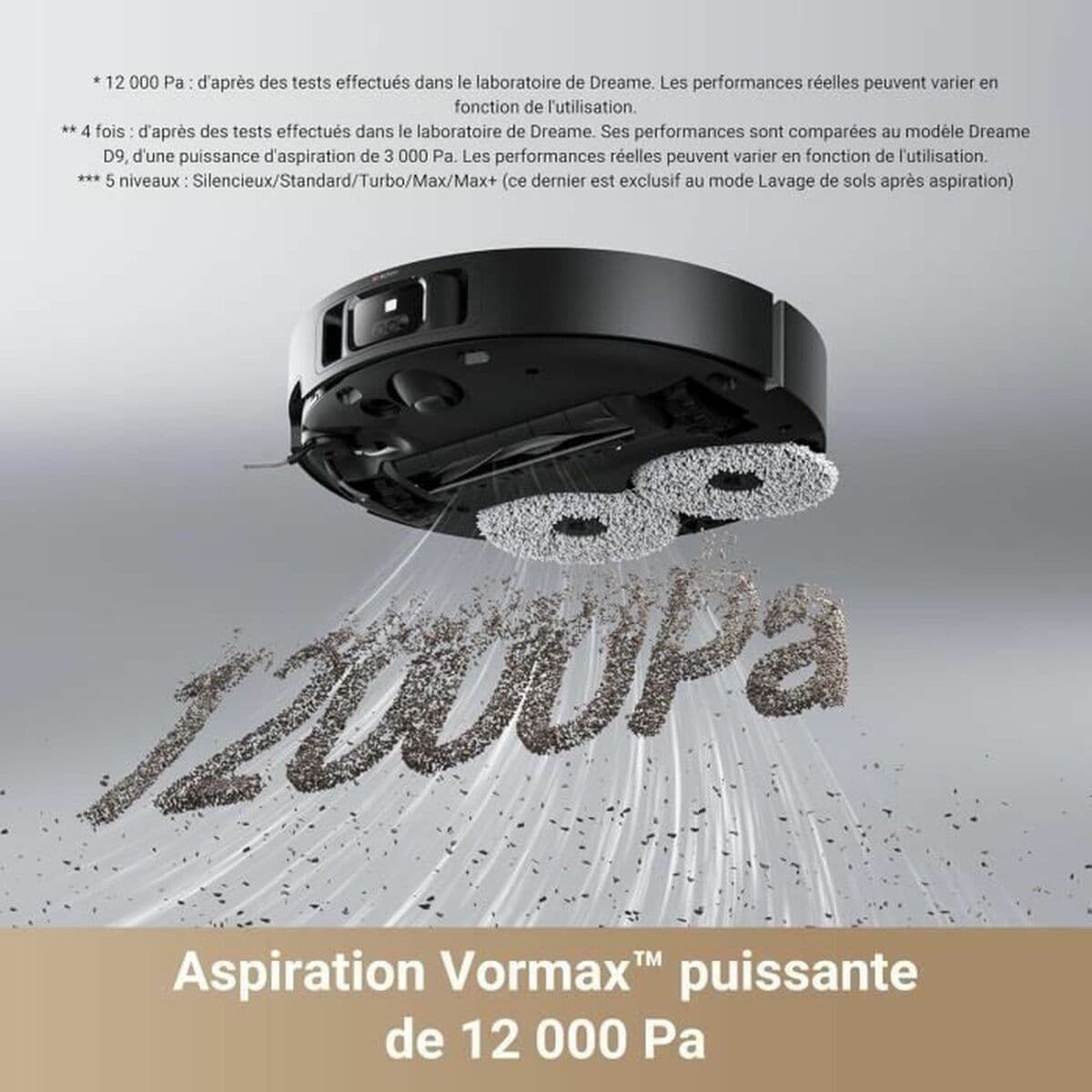 Aspirateur robot Dreame DREAME X40 Master 6400 mAh - Image 12