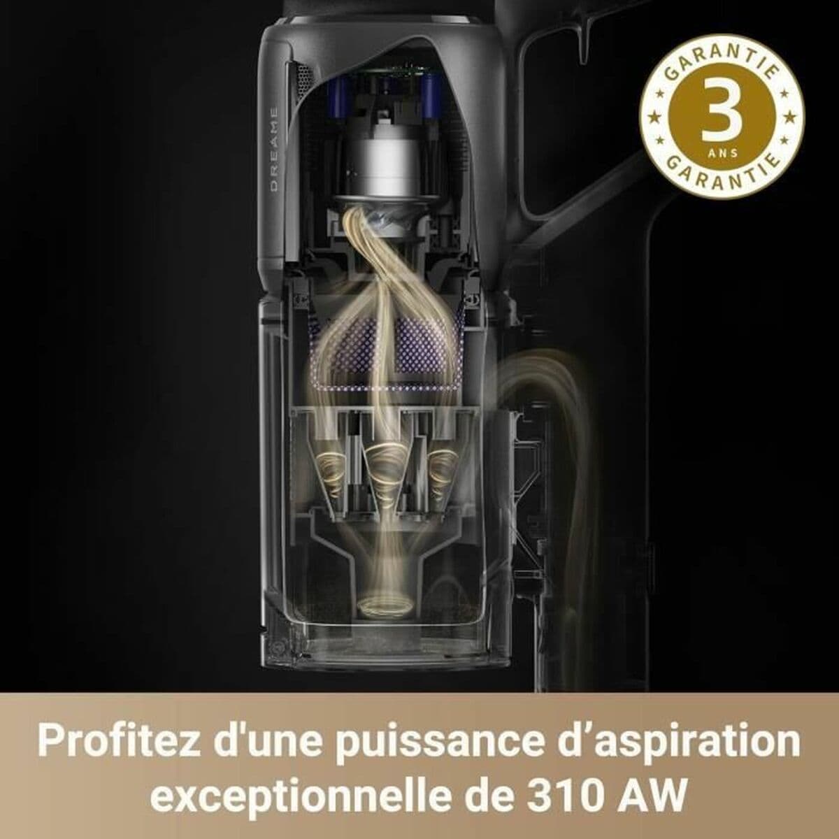 Dreame Aspirador Escoba inalámbrico Z30 850 W batería 0,6 L filtro HEPA negro - Image 26