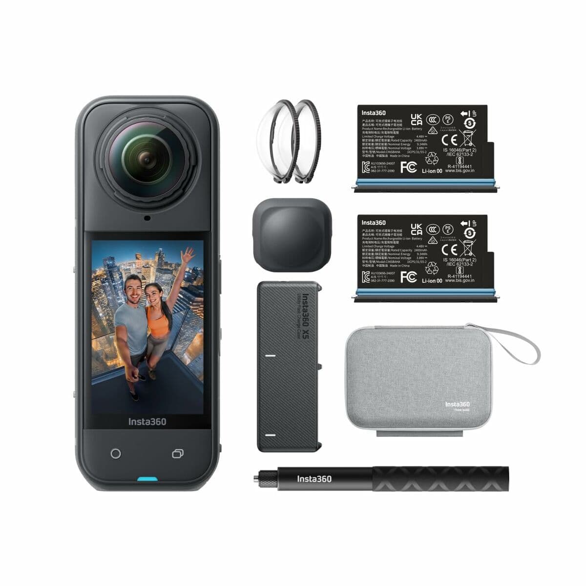 Sport-Kamera Insta360 CINSAAHA(X504) Schwarz - Image 5